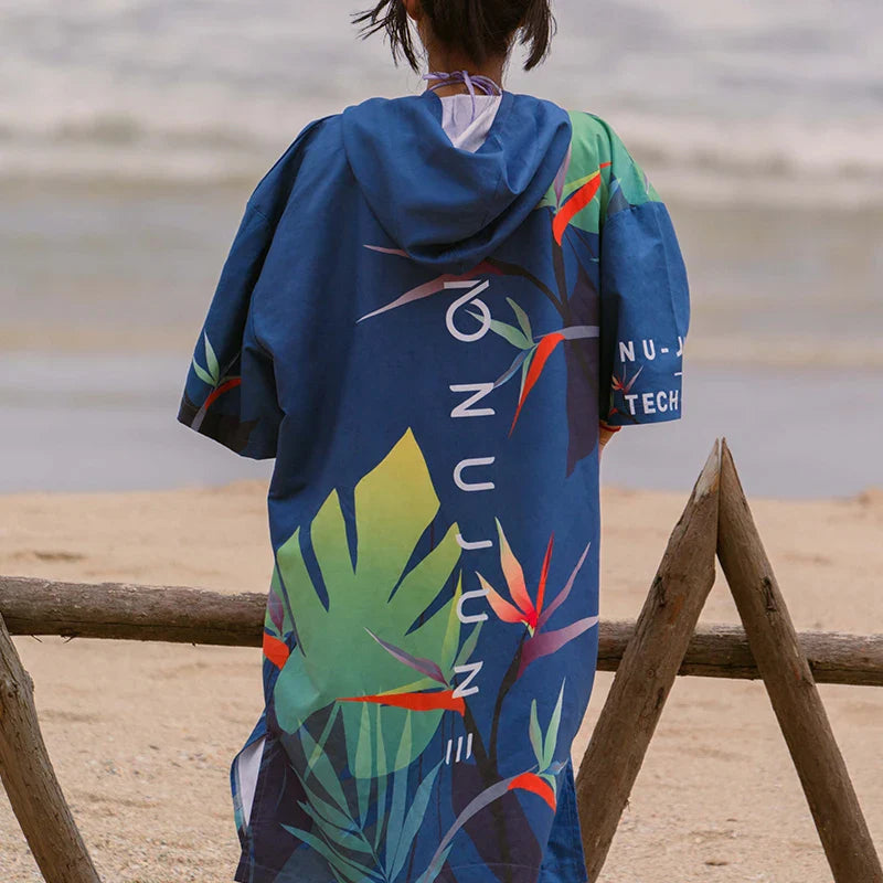 Poncho Surf Tropical vue 4 - Bracksley