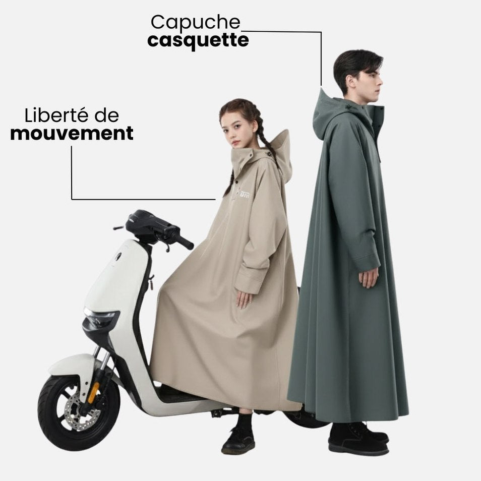 Poncho Pluie Pour Scooter vue 7 - Bracksley